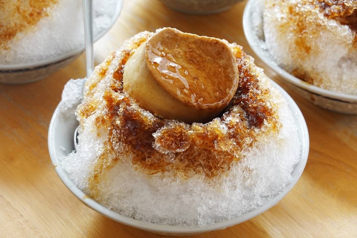 55元嘗5種配料!「古早味冰店」手工熬煮黑糖超濃郁,IG必打卡「布丁倒扣」 55元嘗5種配料!「古早味冰店」手工熬煮黑糖超濃郁,IG必打卡「布丁倒扣」