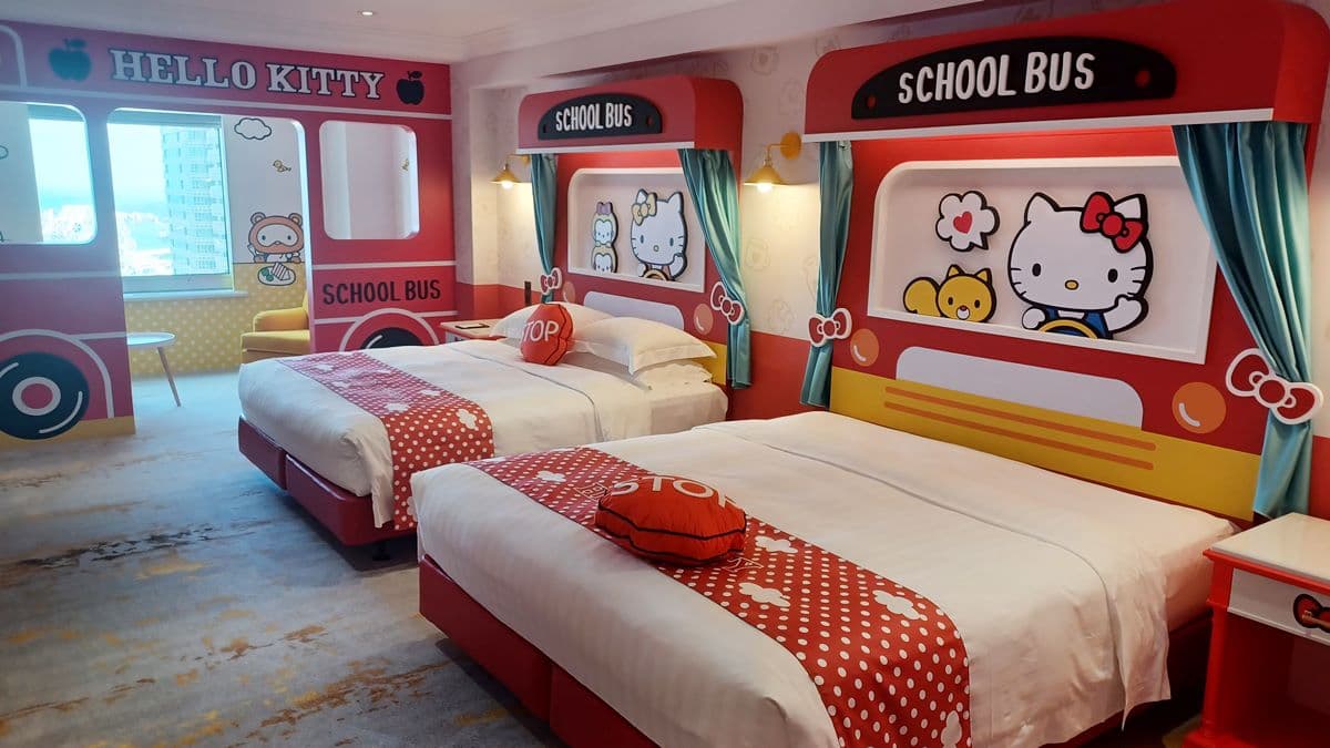 Hello Kitty控必衝!整層18間三麗鷗主題房,全台首見蛋黃哥、美樂蒂飯店設計 Hello Kitty控必衝!整層18間三麗鷗主題房,全台首見蛋黃哥、美樂蒂飯店設計