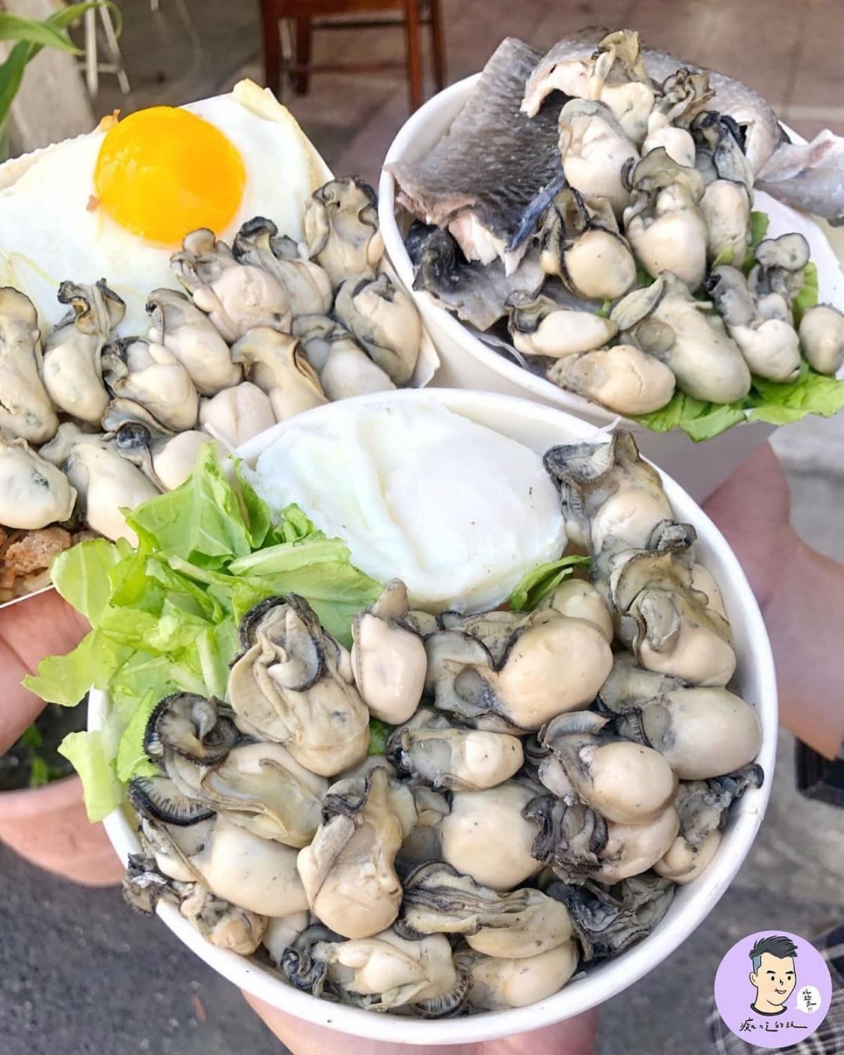 痛風到爆!台南超狂隱藏版「蚵仔打拋豬飯」,再嗑20顆蚵仔鍋燒意麵 痛風到爆!台南超狂隱藏版「蚵仔打拋豬飯」,再嗑20顆蚵仔鍋燒意麵