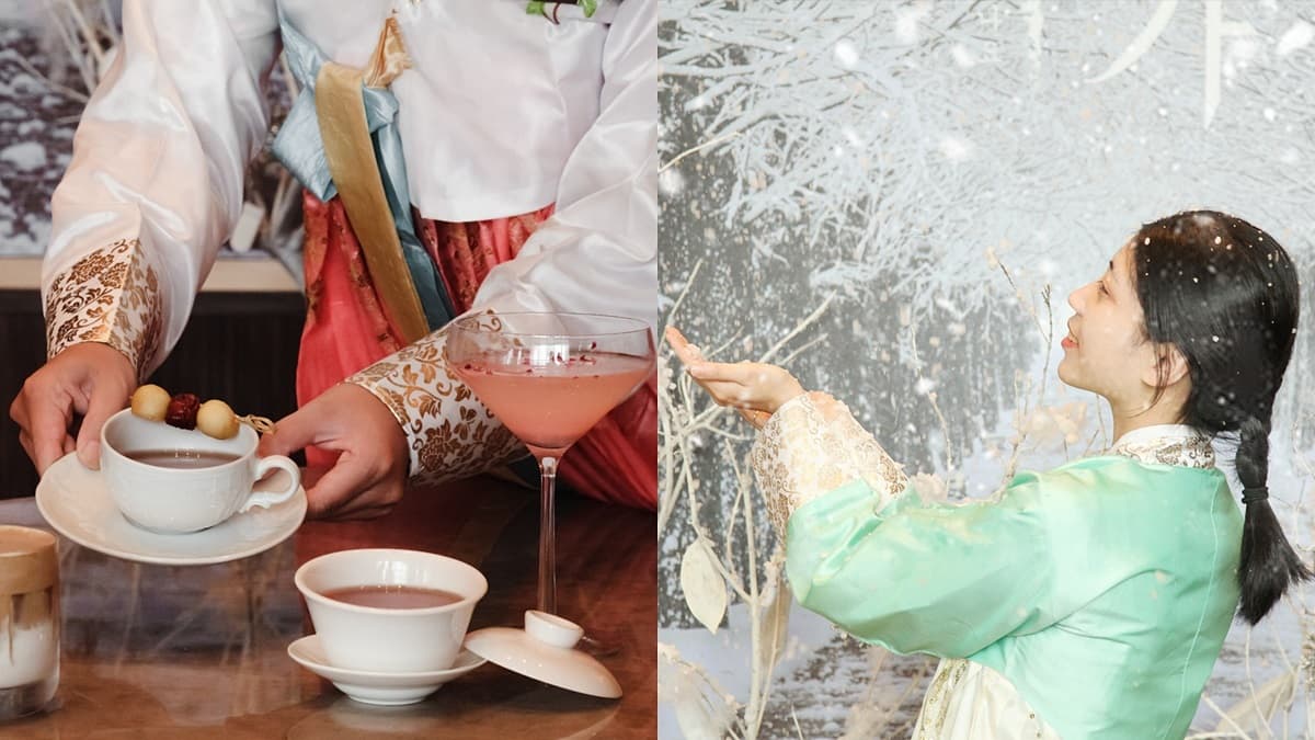 穿韓系服飾免費吃煎餅!韓式調酒喝到飽12款暢飲,香焦牛奶、水蜜桃燒酒入味