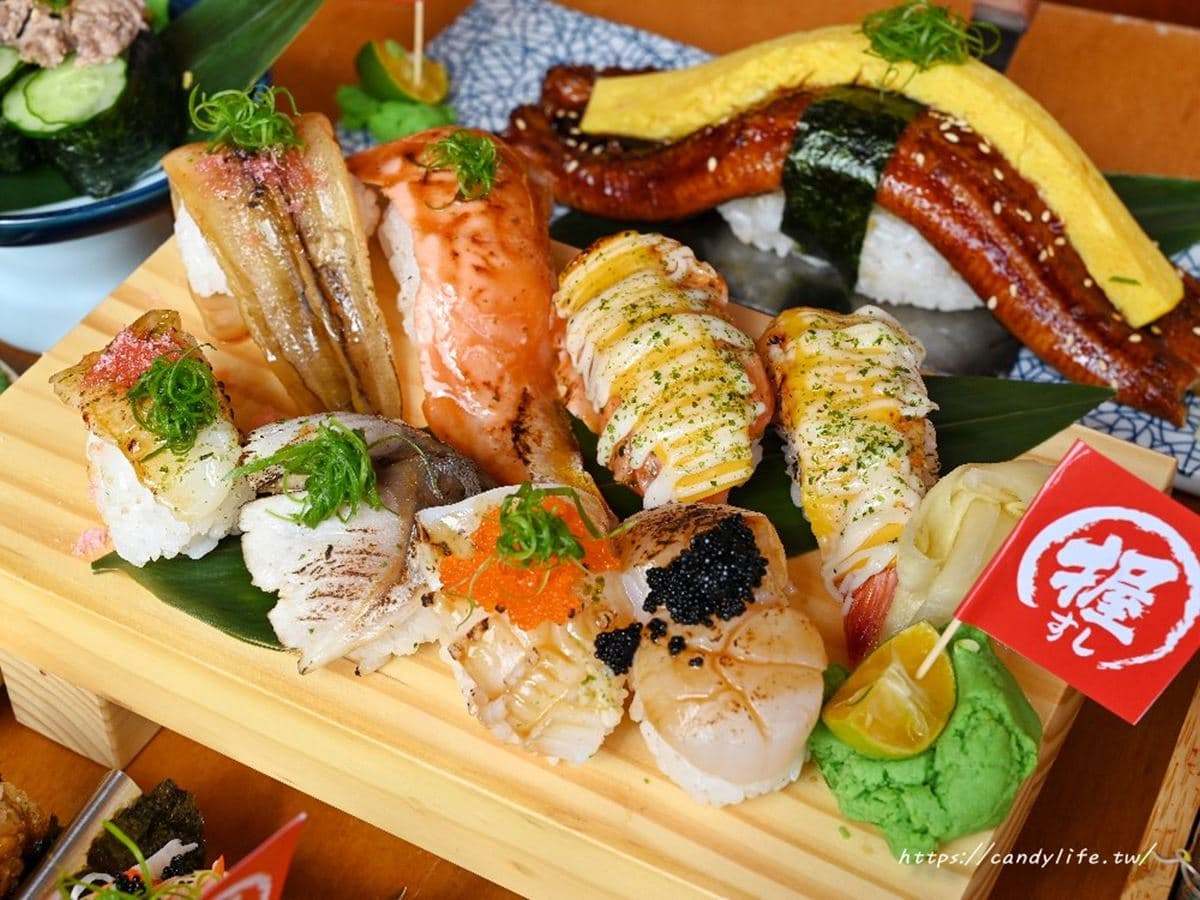 秒飛日本吃壽司!台中最夯「浮誇壽司」超狂給料不手軟,厚切鮭魚一口塞不下 秒飛日本吃壽司!台中最夯「浮誇壽司」超狂給料不手軟,厚切鮭魚一口塞不下