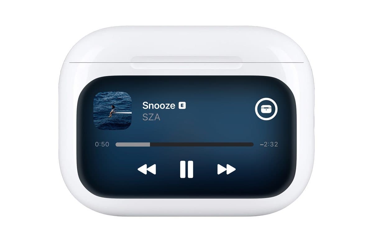 最新「觸控螢幕AirPods」曝光!充電盒可選音樂、收訊息,免拿iPhone就能操作 最新「觸控螢幕AirPods」曝光!充電盒可選音樂、收訊息,免拿iPhone就能操作
