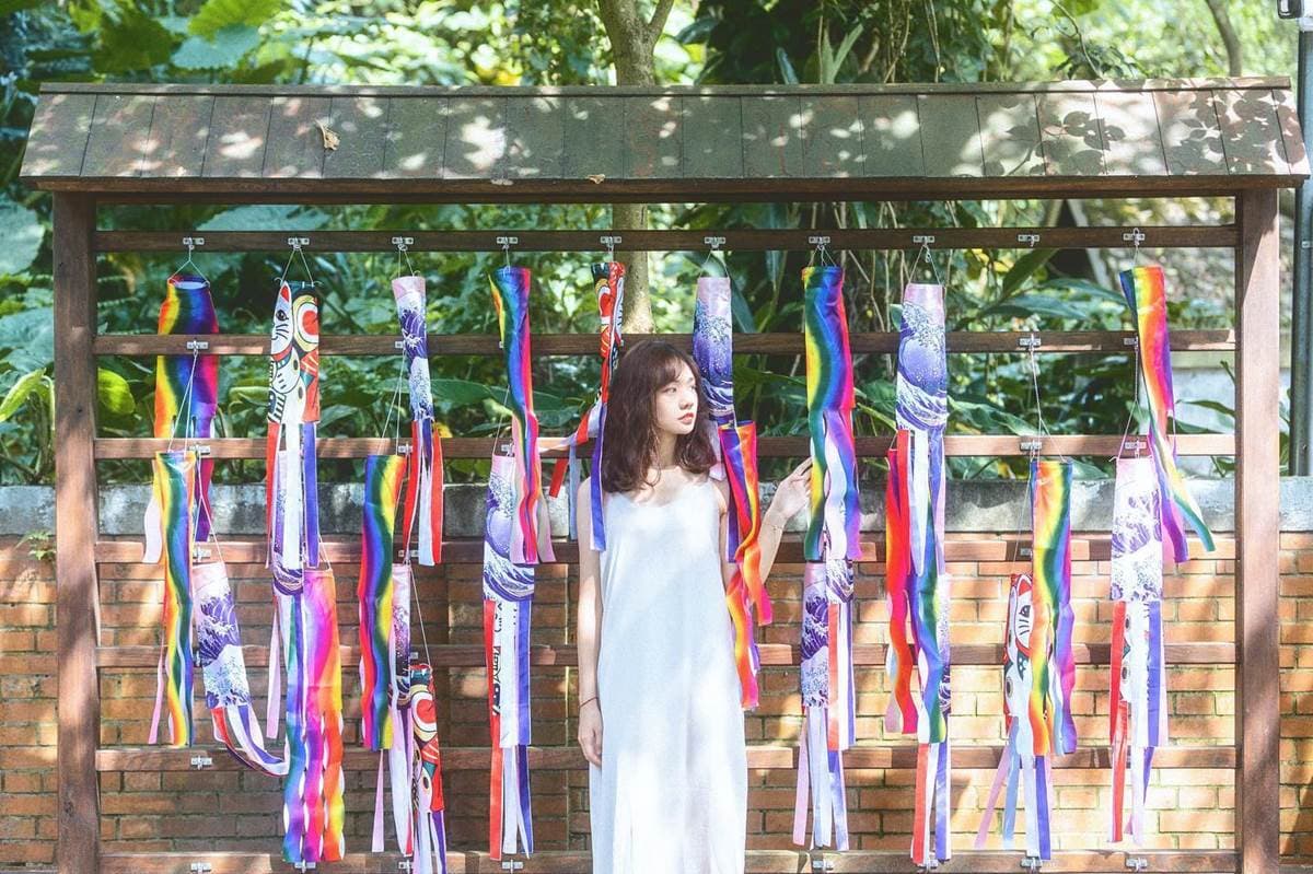 美到秒飛日本!百面「鯉魚旗海」現身桃園神社,再免費開逛假日市集、吃豆花 美到秒飛日本!百面「鯉魚旗海」現身桃園神社,再免費開逛假日市集、吃豆花