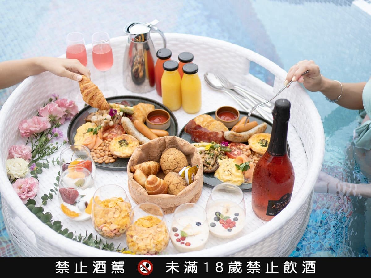每人才550元!2大全台最美旅宿「漂浮野餐」,無邊際泳池、粉紅氣泡酒可拍 每人才550元!2大全台最美旅宿「漂浮野餐」,無邊際泳池、粉紅氣泡酒可拍