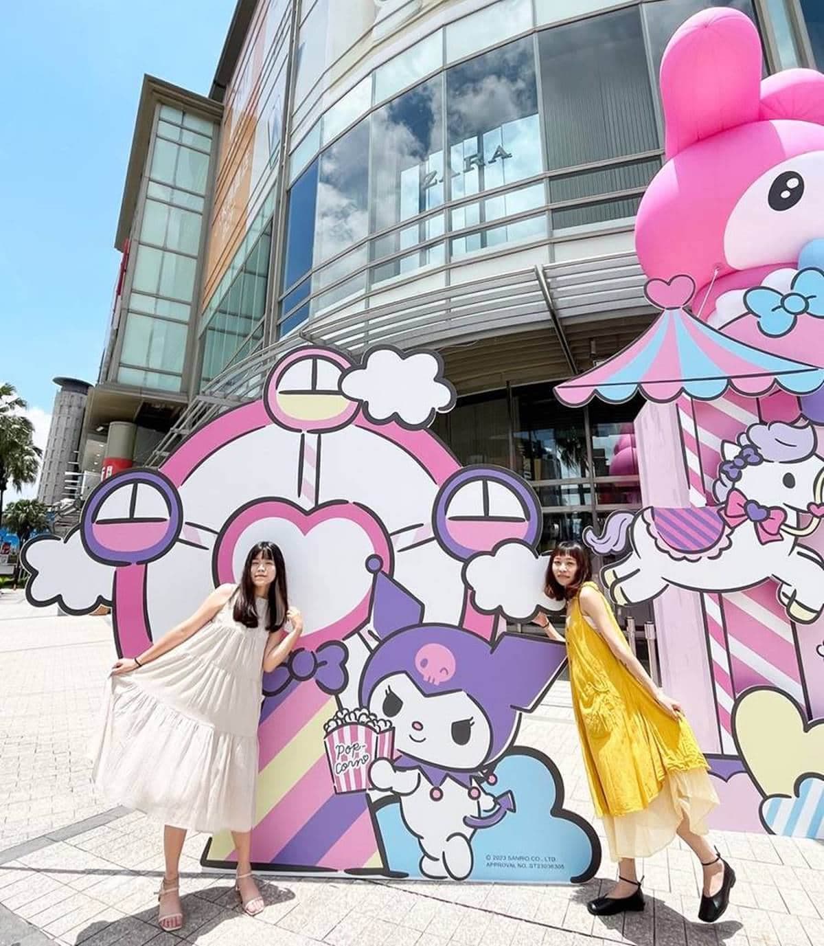 Hello kitty、美樂蒂攻占全台!4大三麗鷗景點:最萌國道休息站、碧潭光雕展 Hello kitty、美樂蒂攻占全台!4大三麗鷗景點:最萌國道休息站、碧潭光雕展