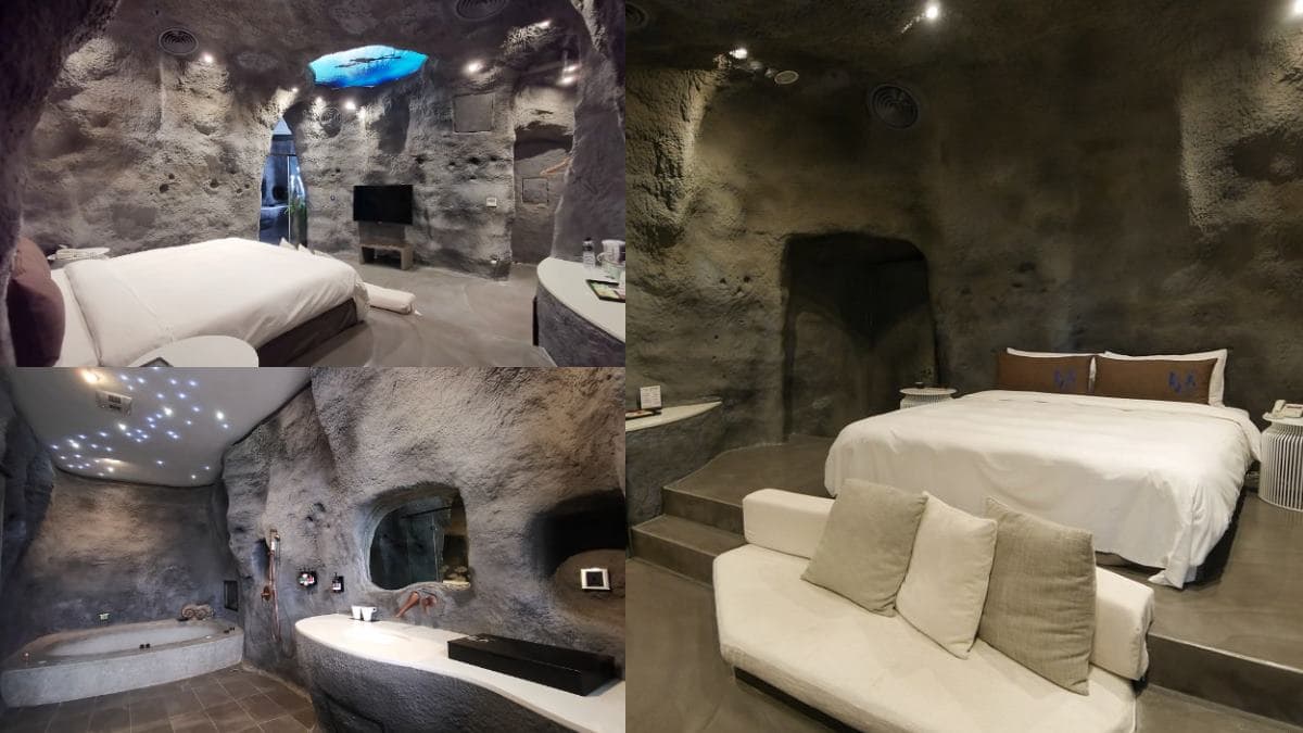 住全台首創「山洞房」!台中汽車旅館「超狂情境房」快搶訂,泡大型按摩浴缸 住全台首創「山洞房」!台中汽車旅館「超狂情境房」快搶訂,泡大型按摩浴缸