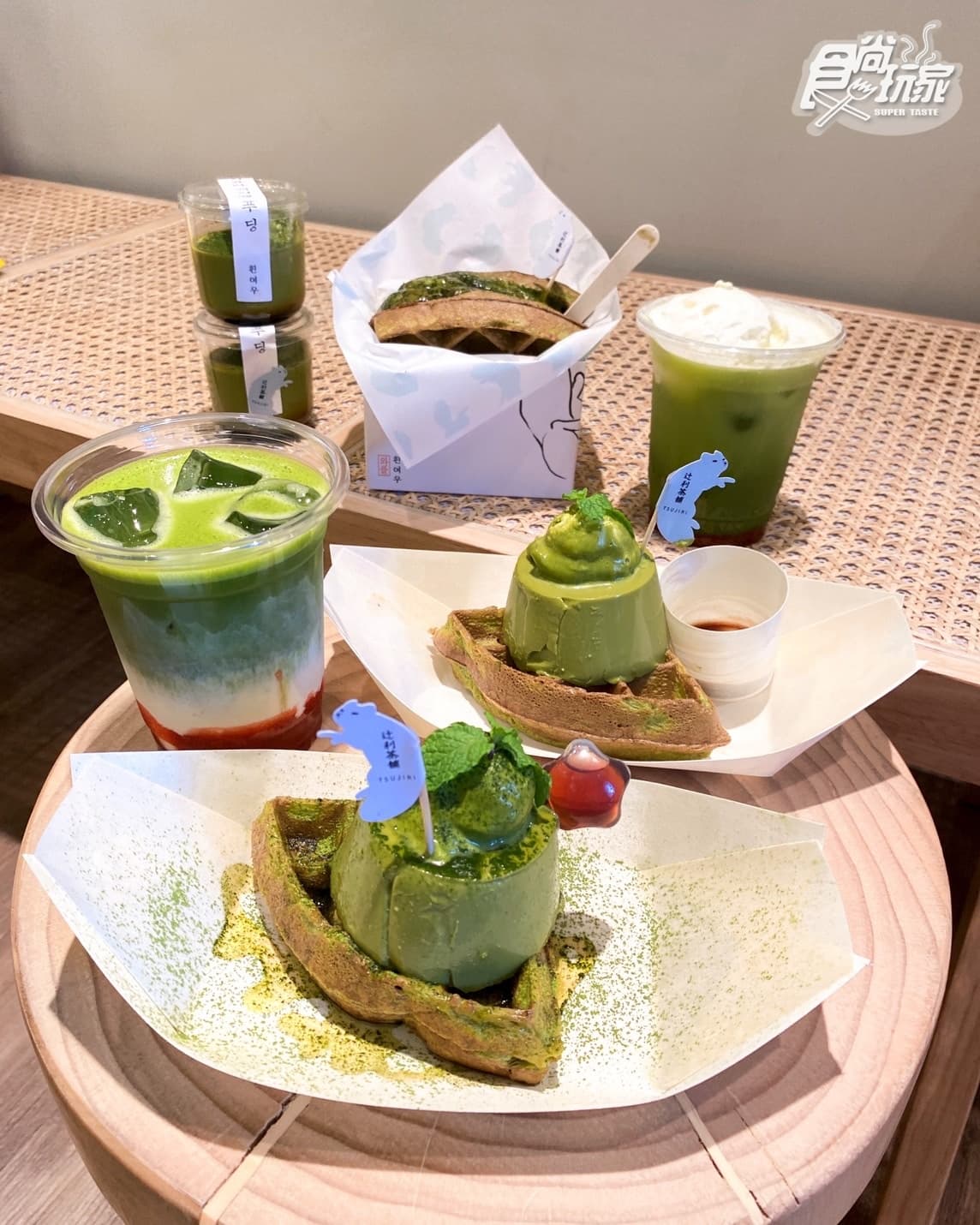 抹茶大爆餡嗨爆!「辻利茶舗x白狐院華夫餅」日韓聯手,抹茶布丁華夫餅必點 抹茶大爆餡嗨爆!「辻利茶舗x白狐院華夫餅」日韓聯手,抹茶布丁華夫餅必點