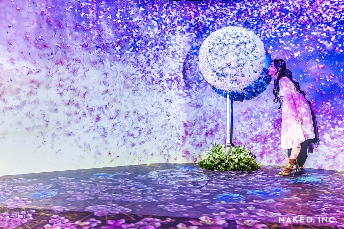 日本最美光影展2.0!「花之舞光影展」12月登台:花朵萬花筒、巨大蒲公英7展區 日本最美光影展2.0!「花之舞光影展」12月登台:花朵萬花筒、巨大蒲公英7展區