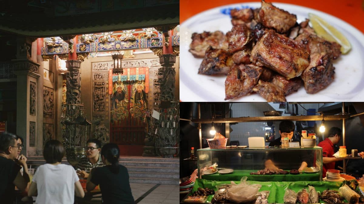 台南超難訂「無菜單燒烤攤」!在地人才知廟口老店,堅持炭火翻烤僅開4小時