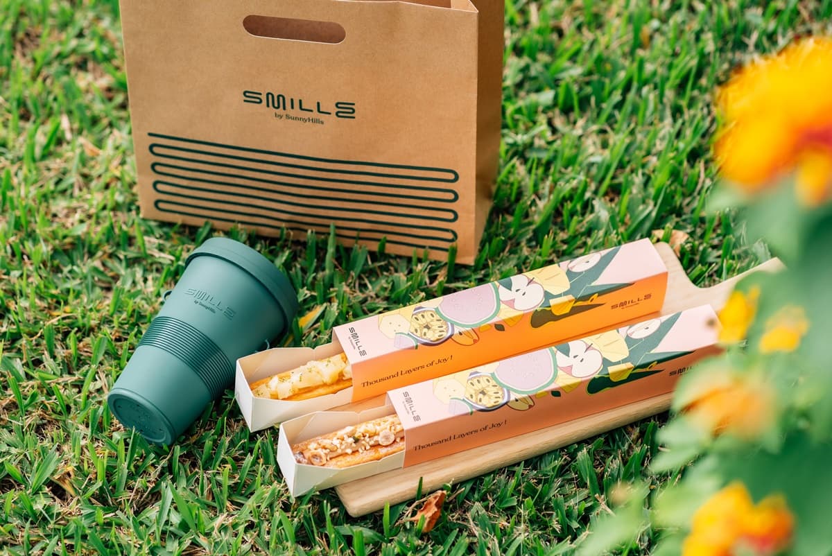 微熱山丘開新品牌了!外帶甜點Smille進駐松菸,25公分U型千層酥+免費喝飲料 微熱山丘開新品牌了!外帶甜點Smille進駐松菸,25公分U型千層酥+免費喝飲料