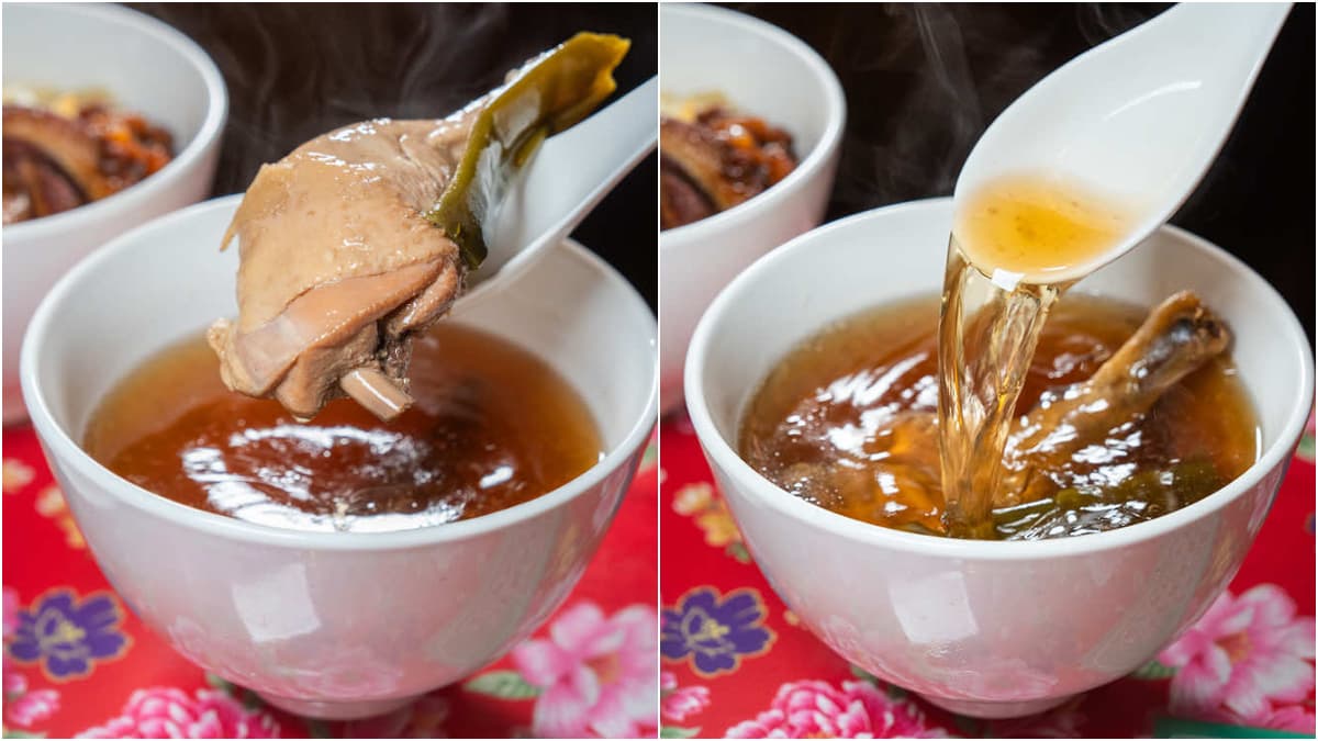 宵夜爽吃黑金腿庫飯!肉燥飯+半熟蛋銷魂爆表,古早味蒸蛋湯也必點 宵夜爽吃黑金腿庫飯!肉燥飯+半熟蛋銷魂爆表,古早味蒸蛋湯也必點