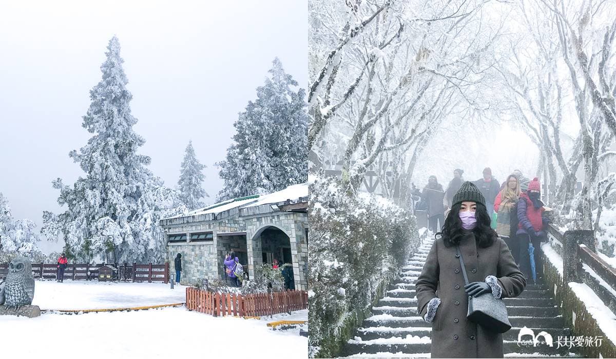 宜蘭太平山下雪啦!觀景台、火車鐵軌積雪秒變「雪白仙境」,追雪族快朝聖 宜蘭太平山下雪啦!觀景台、火車鐵軌積雪秒變「雪白仙境」,追雪族快朝聖