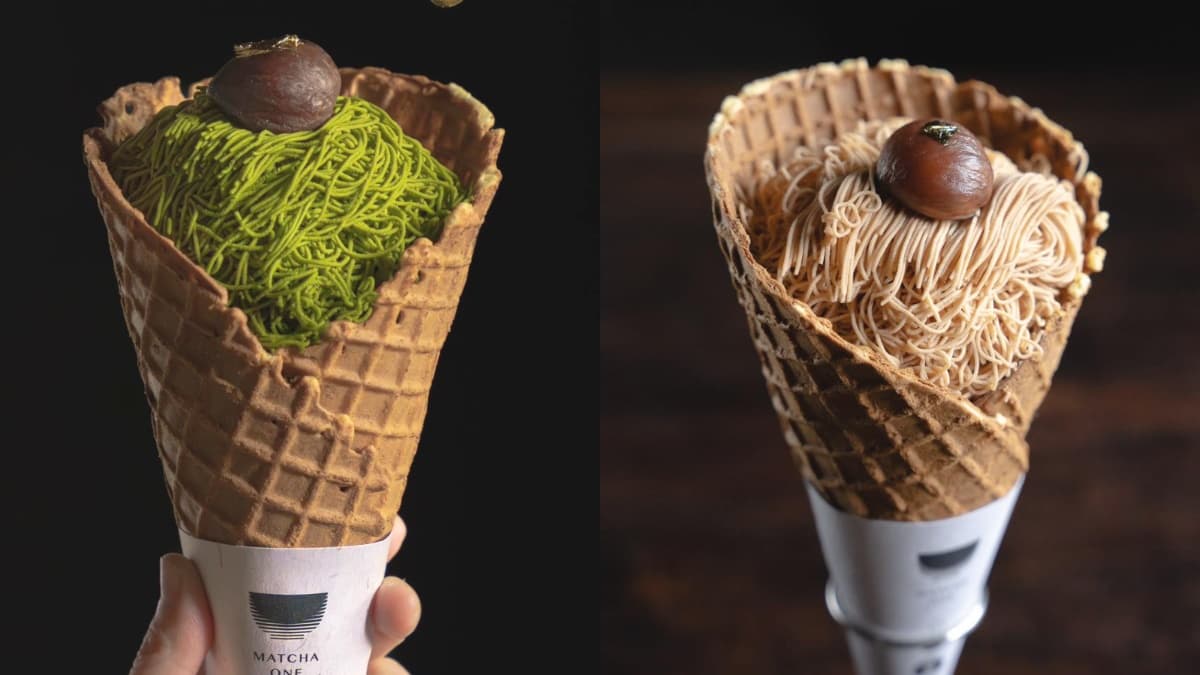 全台首支「草莓紗織蒙布朗」美翻!matcha one快閃中山,必拍最美蒙布朗瀑布 全台首支「草莓紗織蒙布朗」美翻!matcha one快閃中山,必拍最美蒙布朗瀑布
