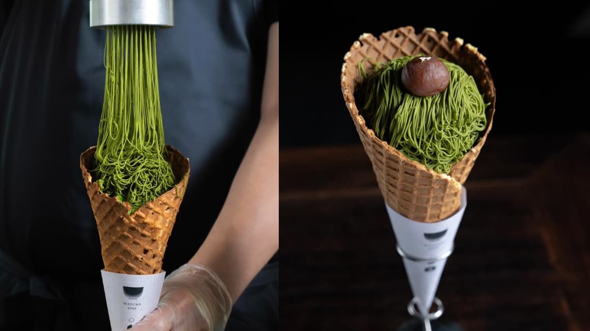 全台首支「草莓紗織蒙布朗」美翻!matcha one快閃中山,必拍最美蒙布朗瀑布 全台首支「草莓紗織蒙布朗」美翻!matcha one快閃中山,必拍最美蒙布朗瀑布