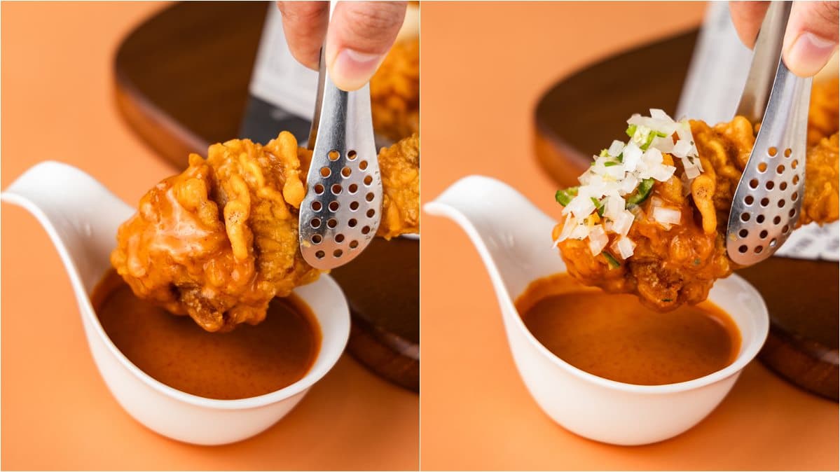 「韓勾ㄟ金針菇」聯名炸雞登場!連續13天買一送一,加碼生肖屬龍免費吃 「韓勾ㄟ金針菇」聯名炸雞登場!連續13天買一送一,加碼生肖屬龍免費吃