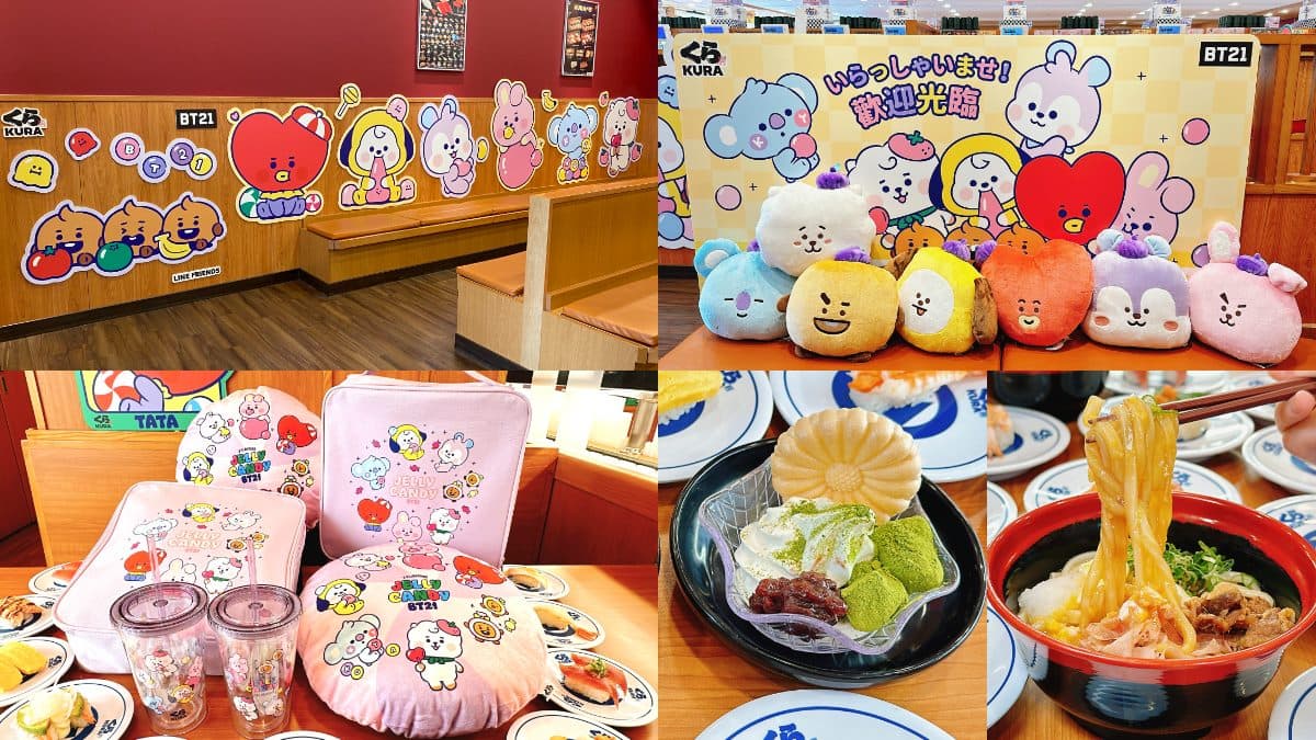 3款「BT21周邊」只送不賣!藏壽司化身超萌主題店,全台僅「4家」快衝打卡