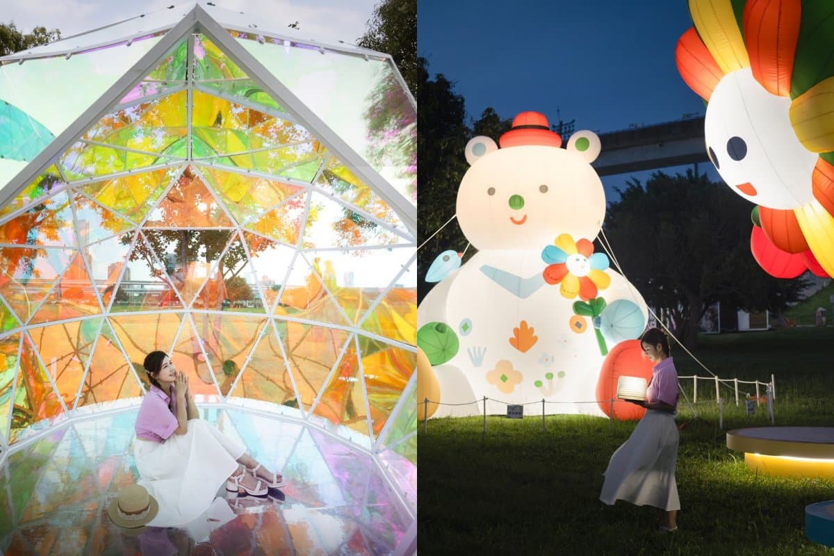 免費拍女神級美照!新北最大公園變「花花世界」,鑽石花園、6米高熊熊美翻 免費拍女神級美照!新北最大公園變「花花世界」,鑽石花園、6米高熊熊美翻