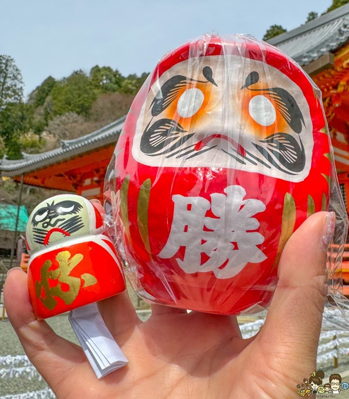 整座山壁擺滿不倒翁!大阪隱藏版賞楓必遊景點,必抽達摩籤試手氣 整座山壁擺滿不倒翁!大阪隱藏版賞楓必遊景點,必抽達摩籤試手氣