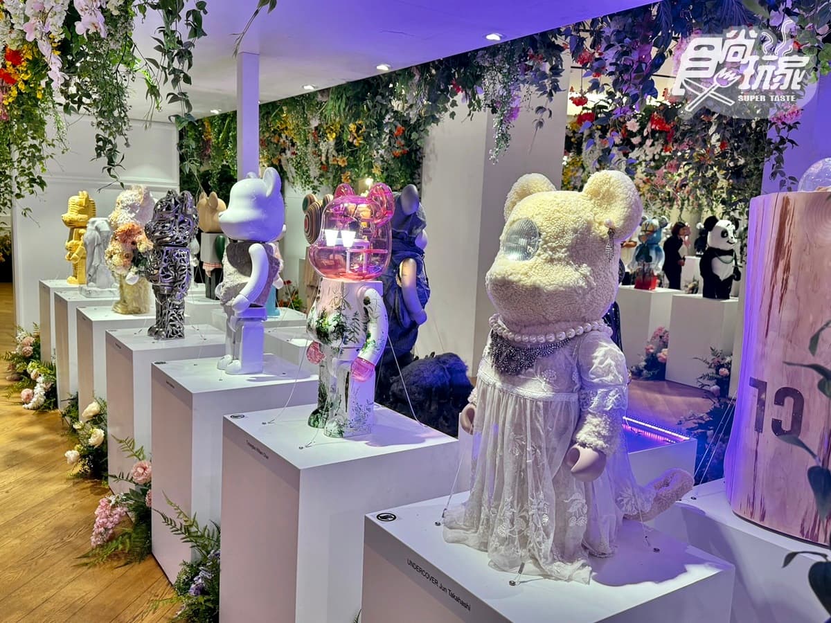 庫柏力克熊到台北了!《BE@RBRICK世界巡展3》115件獨家設計款、快閃店免費逛 庫柏力克熊到台北了!《BE@RBRICK世界巡展3》115件獨家設計款、快閃店免費逛