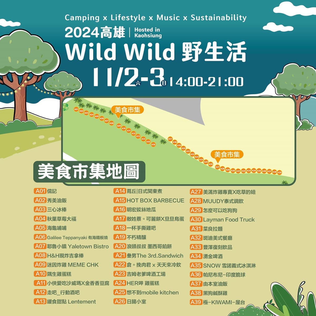 全台最大「露營生活節」在高雄!快閃2天、吃遍50攤市集美食,網美帳篷體驗 全台最大「露營生活節」在高雄!快閃2天、吃遍50攤市集美食,網美帳篷體驗
