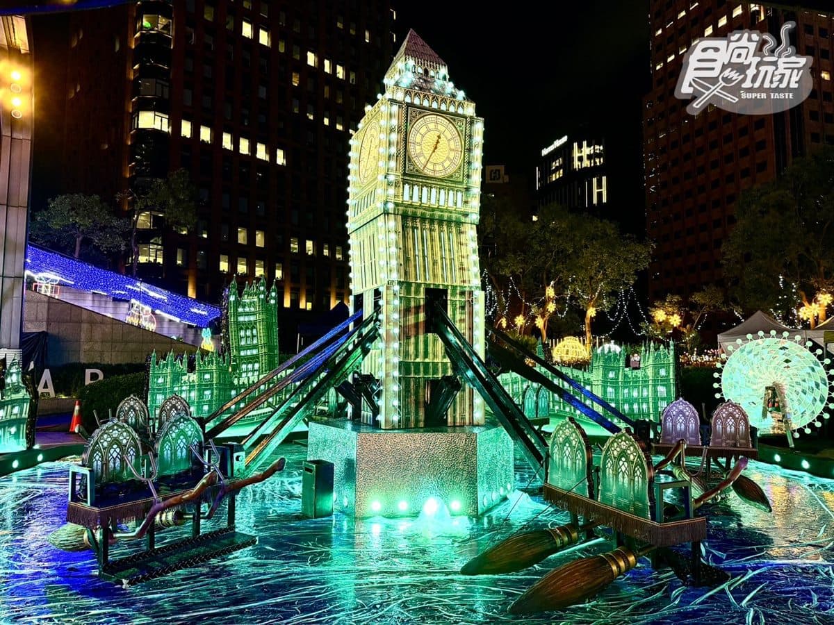 英倫風造景超夢幻!統一時代百貨「這天」點燈,打卡13公尺聖誕樹、魔法世界 英倫風造景超夢幻!統一時代百貨「這天」點燈,打卡13公尺聖誕樹、魔法世界