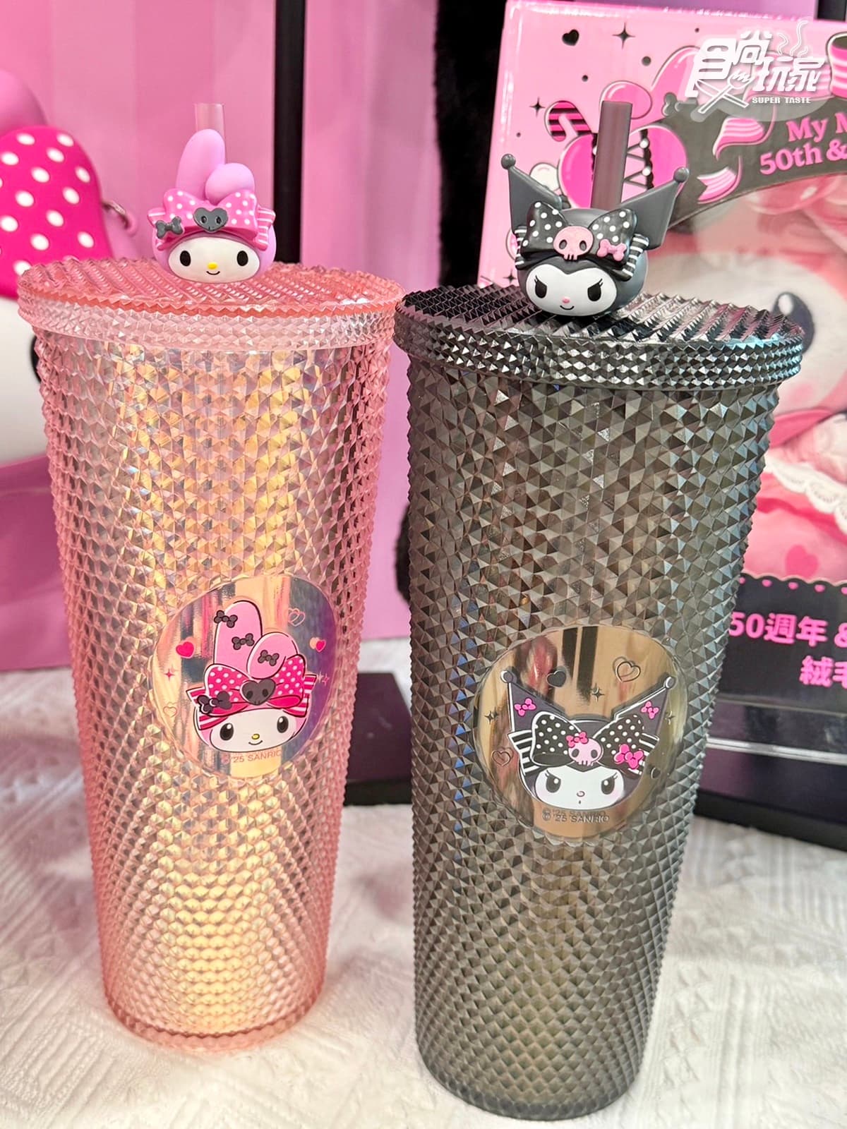 「7-11x三麗鷗週年派對」20款周邊!美樂蒂+酷洛米翻轉抱枕、萬用包、公仔杯 「7-11x三麗鷗週年派對」20款周邊!美樂蒂+酷洛米翻轉抱枕、萬用包、公仔杯