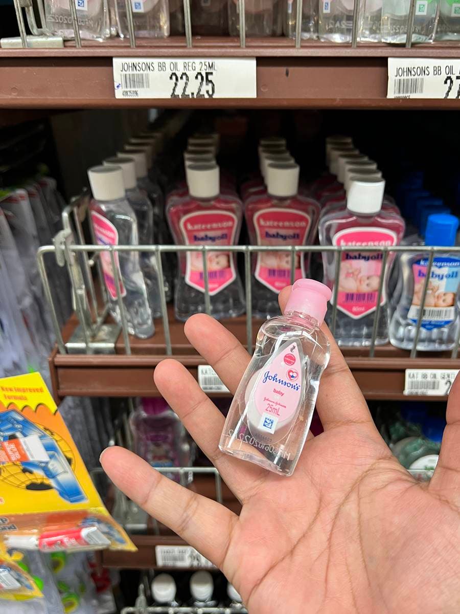 小人國用的嬰兒油?「這國人」愛買超小包裝品,原來背後真相很驚人 小人國用的嬰兒油?「這國人」愛買超小包裝品,原來背後真相很驚人