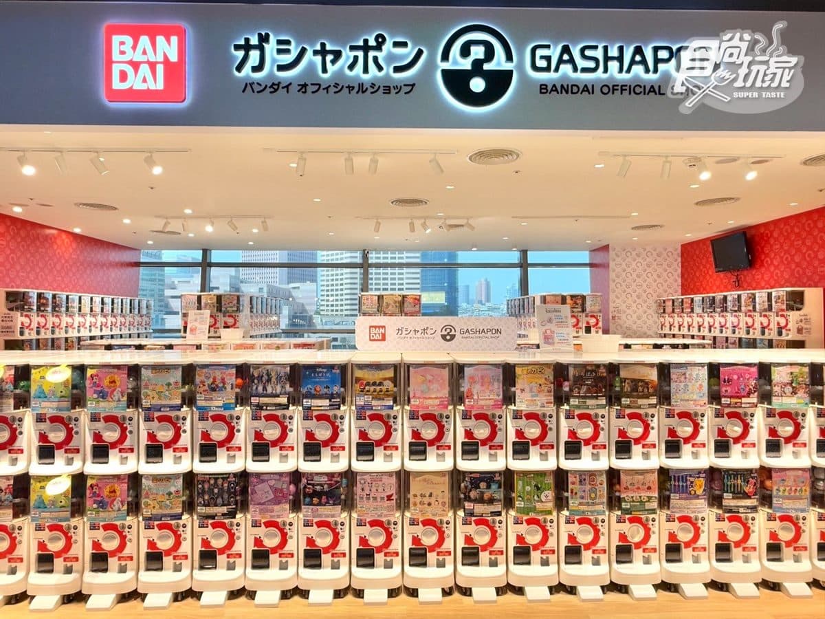 「萬代扭蛋店」插旗信義區!400台扭蛋機超好逛,必收9公分蠟筆小新 「萬代扭蛋店」插旗信義區!400台扭蛋機超好逛,必收9公分蠟筆小新