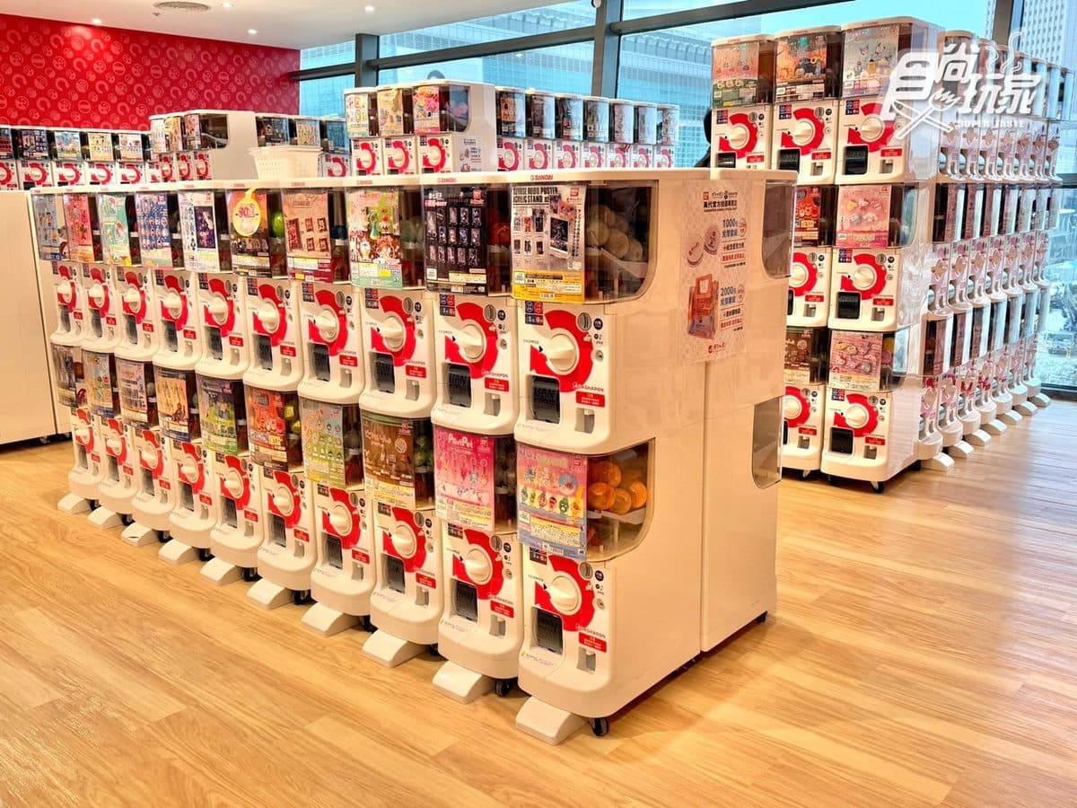 「萬代扭蛋店」插旗信義區!400台扭蛋機超好逛,必收9公分蠟筆小新 「萬代扭蛋店」插旗信義區!400台扭蛋機超好逛,必收9公分蠟筆小新