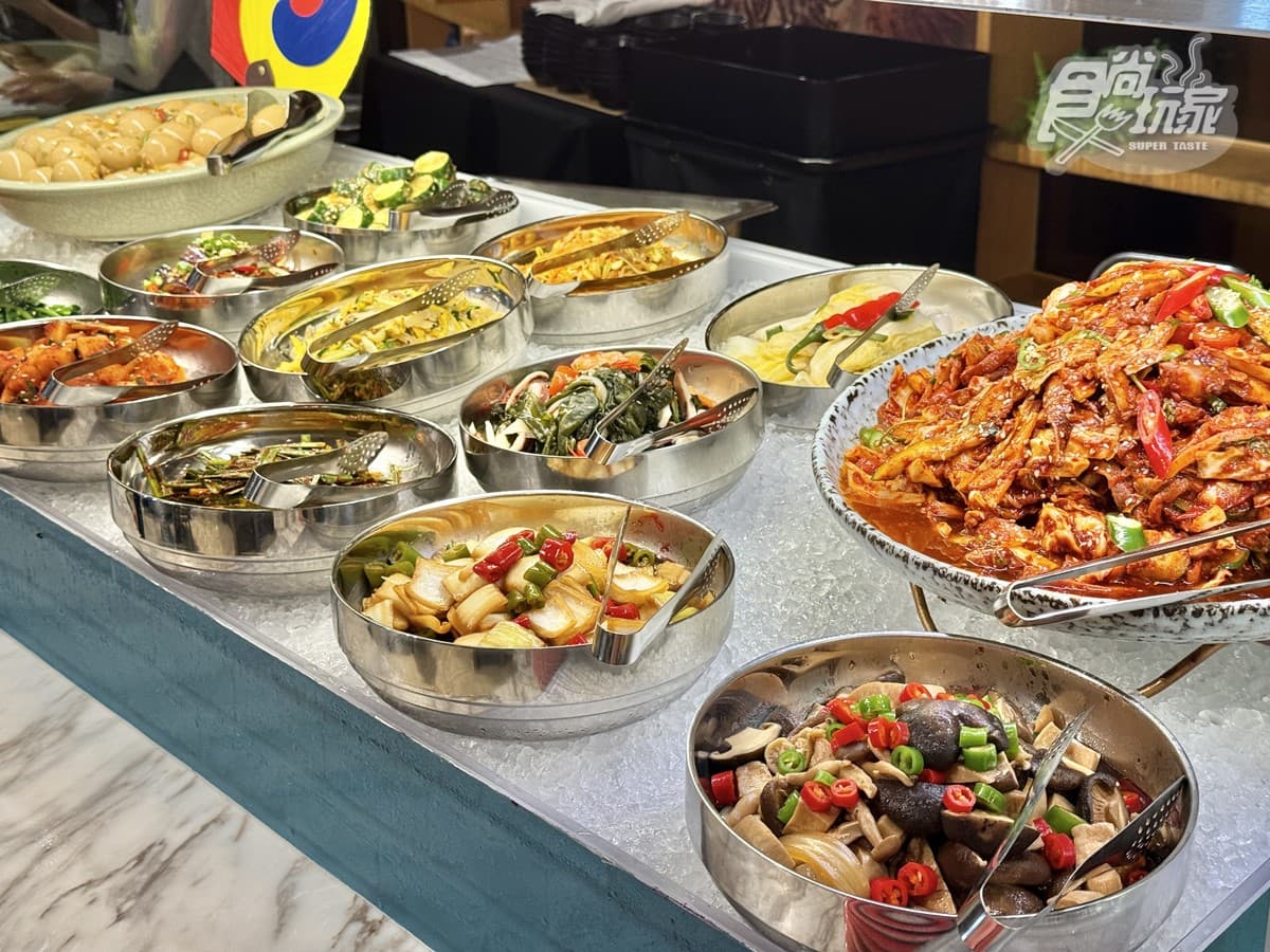 4人同行1人免費!超過30道韓式料理吃到飽,爽嗑韓式烤肉、螃蟹海鮮無限夾 4人同行1人免費!超過30道韓式料理吃到飽,爽嗑韓式烤肉、螃蟹海鮮無限夾