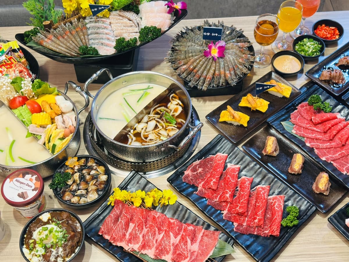 最低449元!超狂「火鍋吃到飽」和牛、烏魚子、九孔鮑魚暢吃,免費酒牆暢飲 最低449元!超狂「火鍋吃到飽」和牛、烏魚子、九孔鮑魚暢吃,免費酒牆暢飲