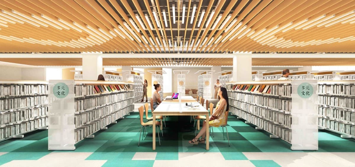 全台唯一「24小時圖書館」這時啟用!5層樓空間面向海景,室內模擬圖搶先看 全台唯一「24小時圖書館」這時啟用!5層樓空間面向海景,室內模擬圖搶先看