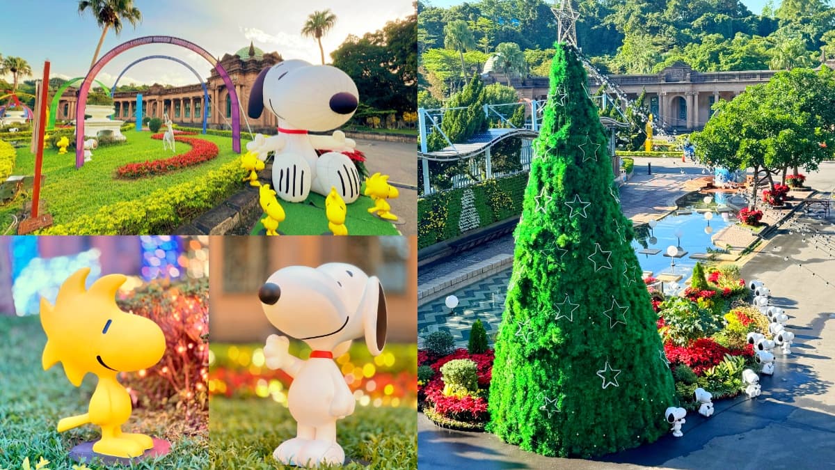 「史努比聖誕花園」在台北!開幕日免費入園,加碼100杯咖啡、奶茶免費送