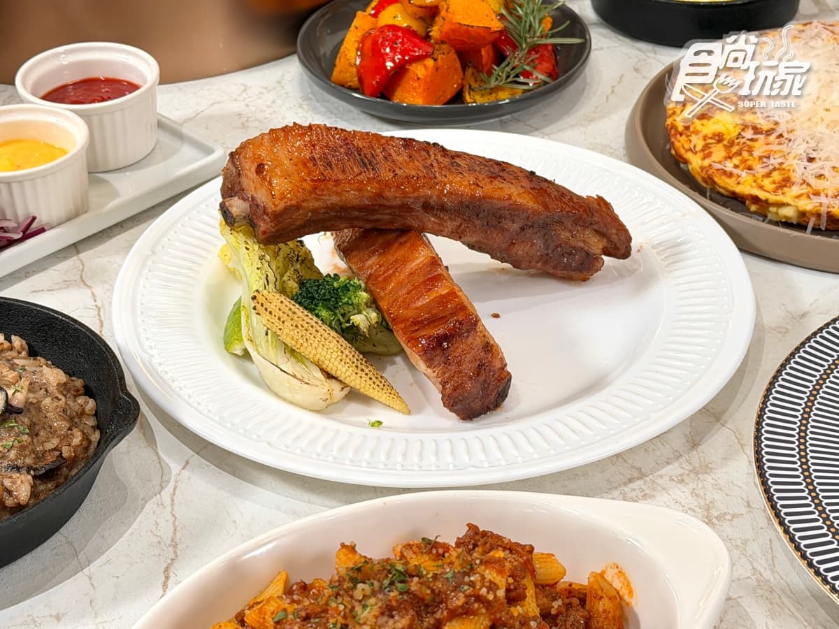 饗賓2間「高CP牛排」開幕升級!排餐+自助吧吃到飽,熱食、披薩80道無限夾 饗賓2間「高CP牛排」開幕升級!排餐+自助吧吃到飽,熱食、披薩80道無限夾