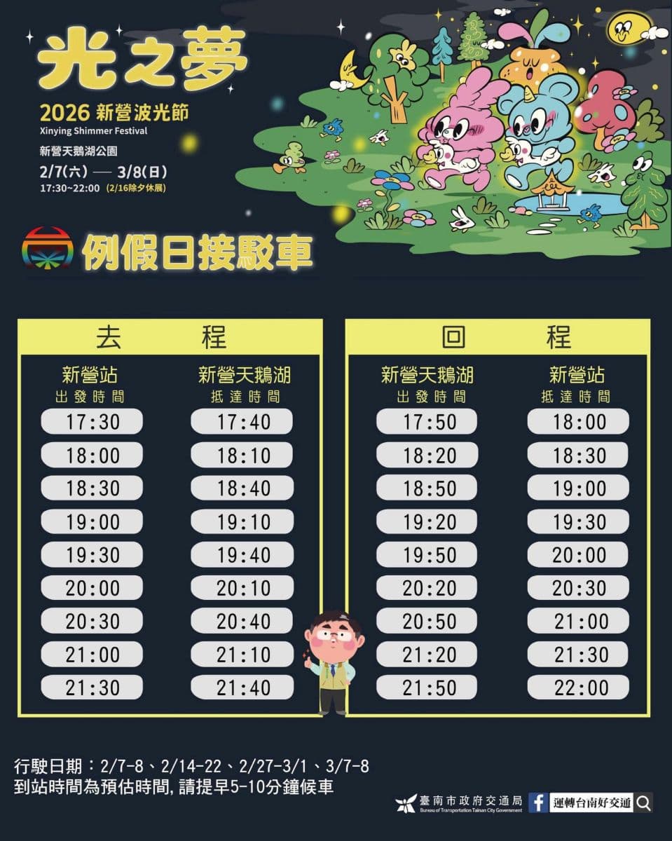 夢幻獨角獸出沒!2026台南必逛4大燈會推薦:最美月津港、千盞燈籠海 夢幻獨角獸出沒!2026台南必逛4大燈會推薦:最美月津港、千盞燈籠海