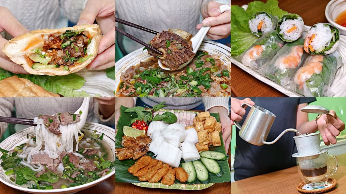南崁逛台茂、吃美食,吃喝玩樂一站滿足!品嘗正宗越南小吃、日本職人冠軍麵包店 南崁美食:越昤咖啡河粉