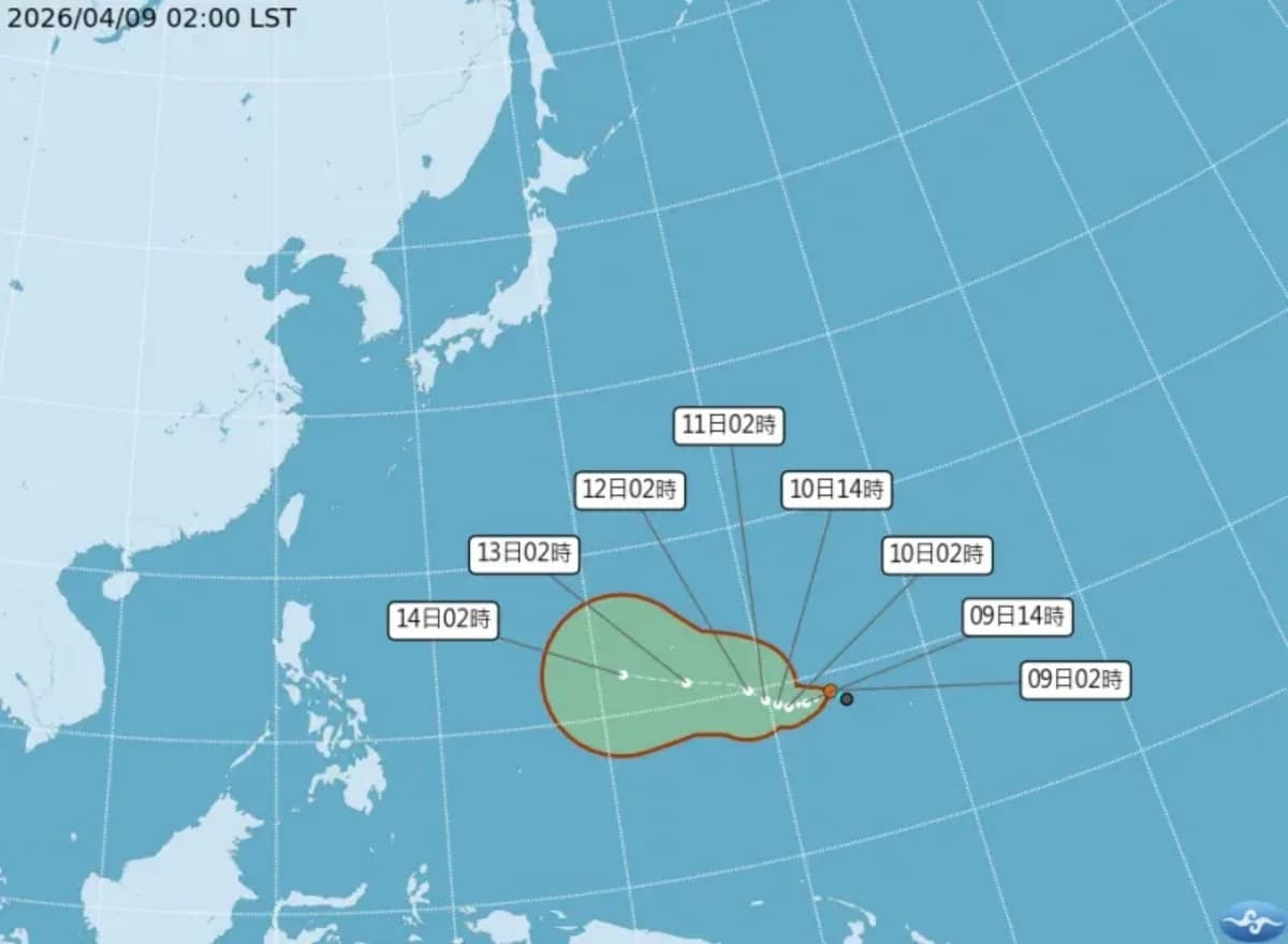 全台高溫突破36度!「辛樂克颱風」明日生成,專家曝颱風動向 全台高溫突破36度!「辛樂克颱風」明日生成,專家曝颱風動向