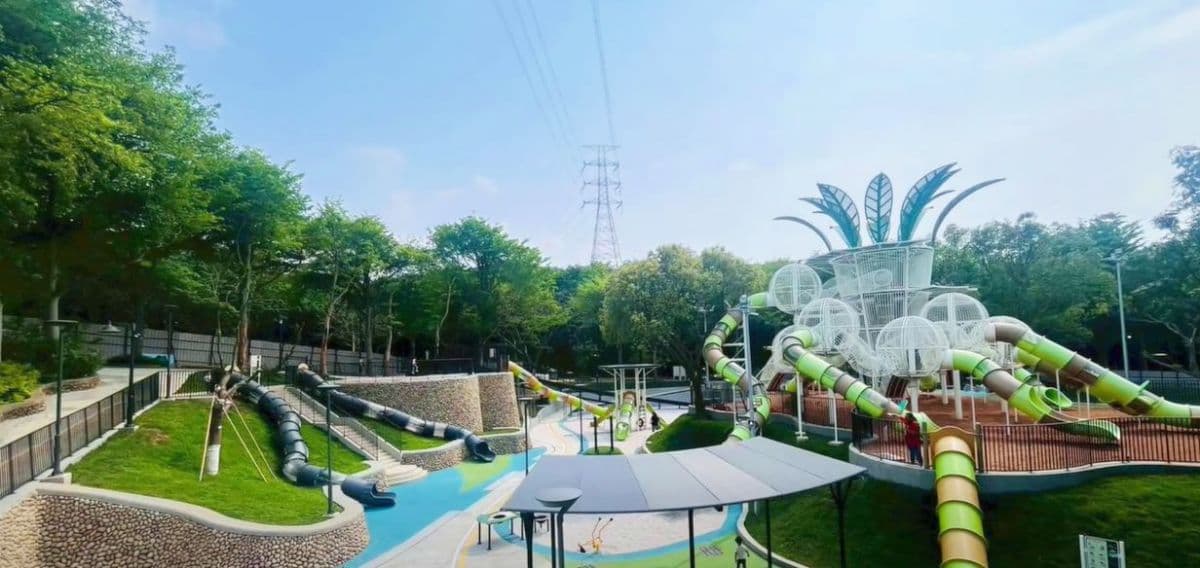 全台最強「溜滑梯公園」在台中!今起正式開放,34條溜滑梯玩到不想回家 全台最強「溜滑梯公園」在台中!今起正式開放,34條溜滑梯玩到不想回家