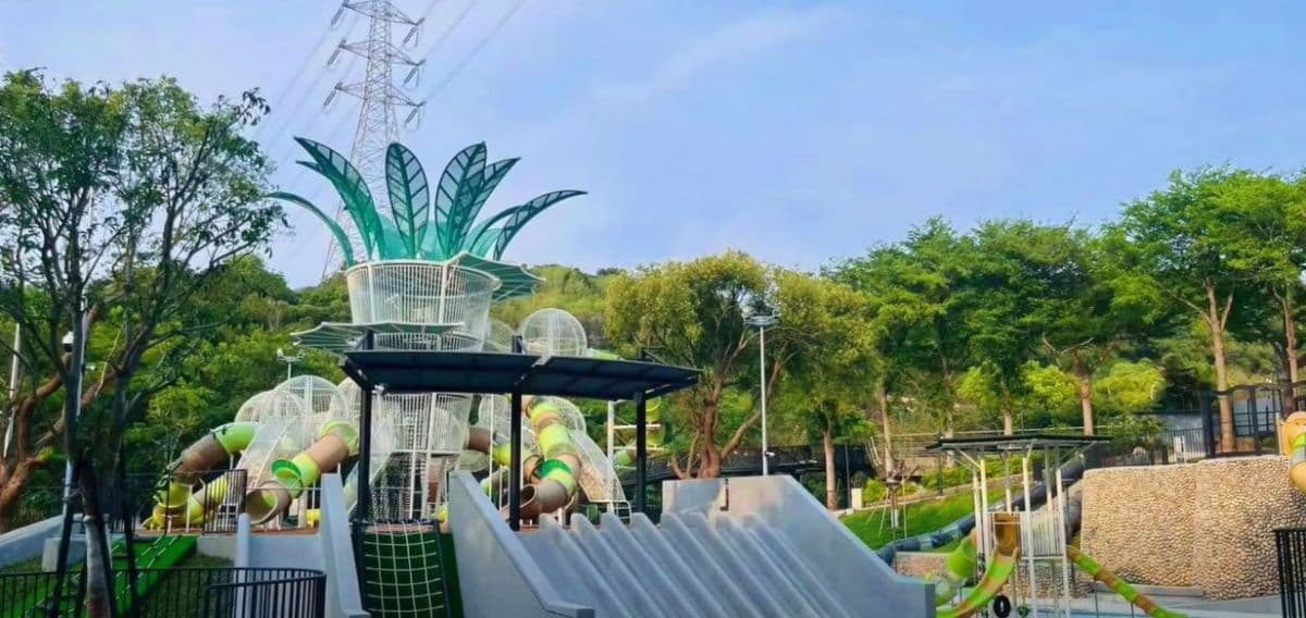全台最強「溜滑梯公園」在台中!今起正式開放,34條溜滑梯玩到不想回家 全台最強「溜滑梯公園」在台中!今起正式開放,34條溜滑梯玩到不想回家