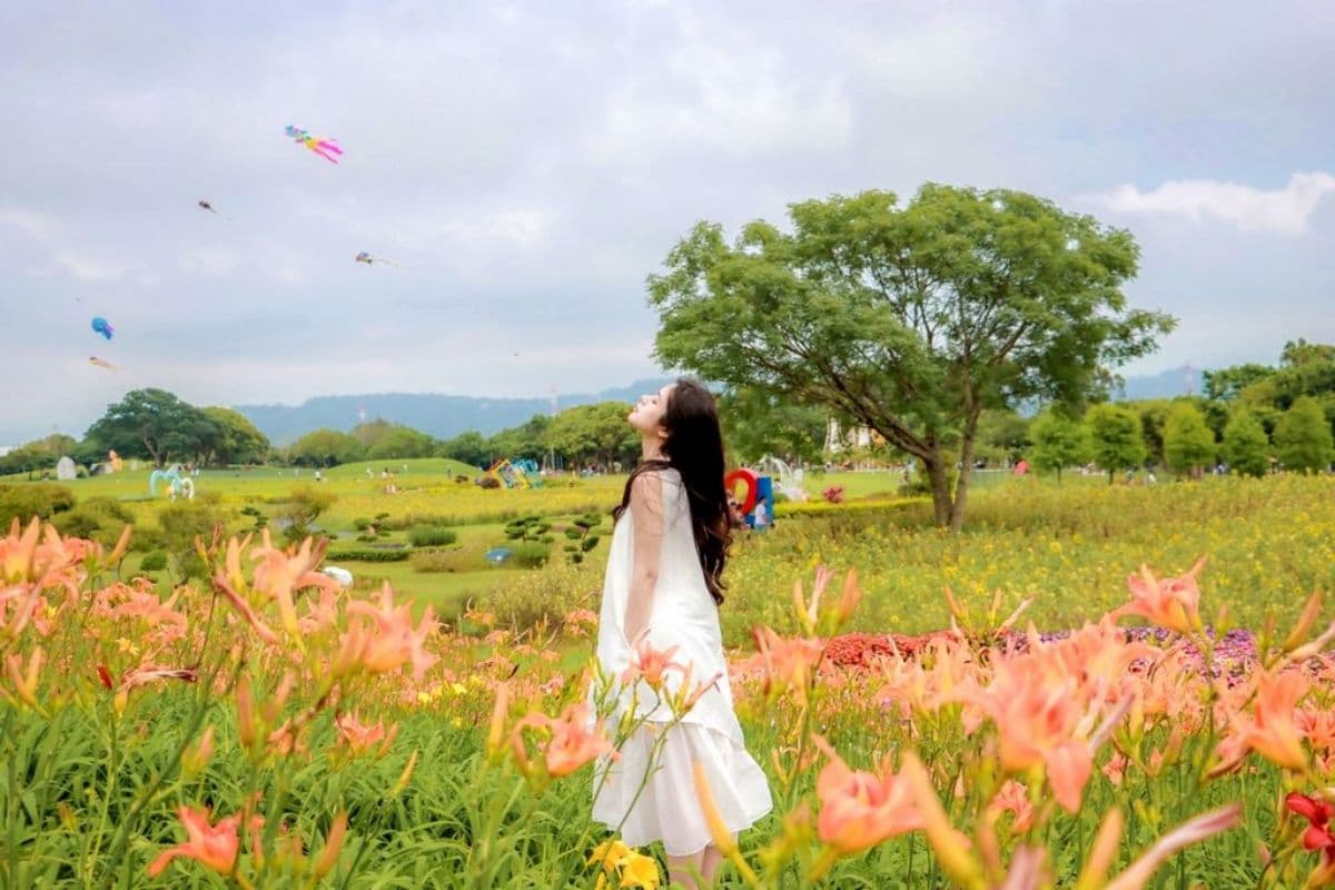 台中免門票金針花景點!美拍16公頃橘紅花海綻放,漫天風箏同框好浪漫 台中免門票金針花景點!美拍16公頃橘紅花海綻放,漫天風箏同框好浪漫