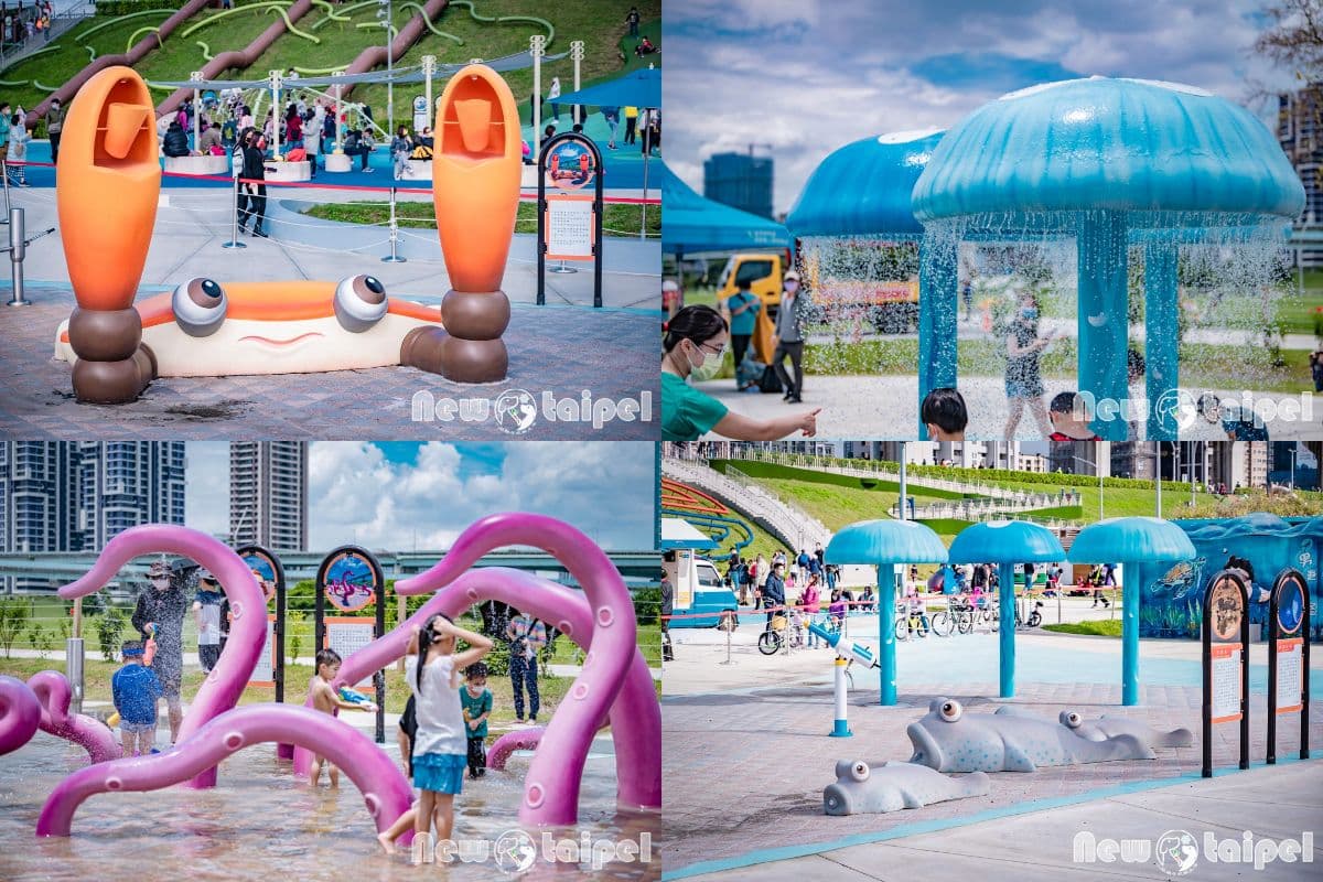 新北免費玩水景點+1!全新「花漾水樂園」這天啟用,緊鄰溜滑梯遊樂場 新北免費玩水景點+1!全新「花漾水樂園」這天啟用,緊鄰溜滑梯遊樂場