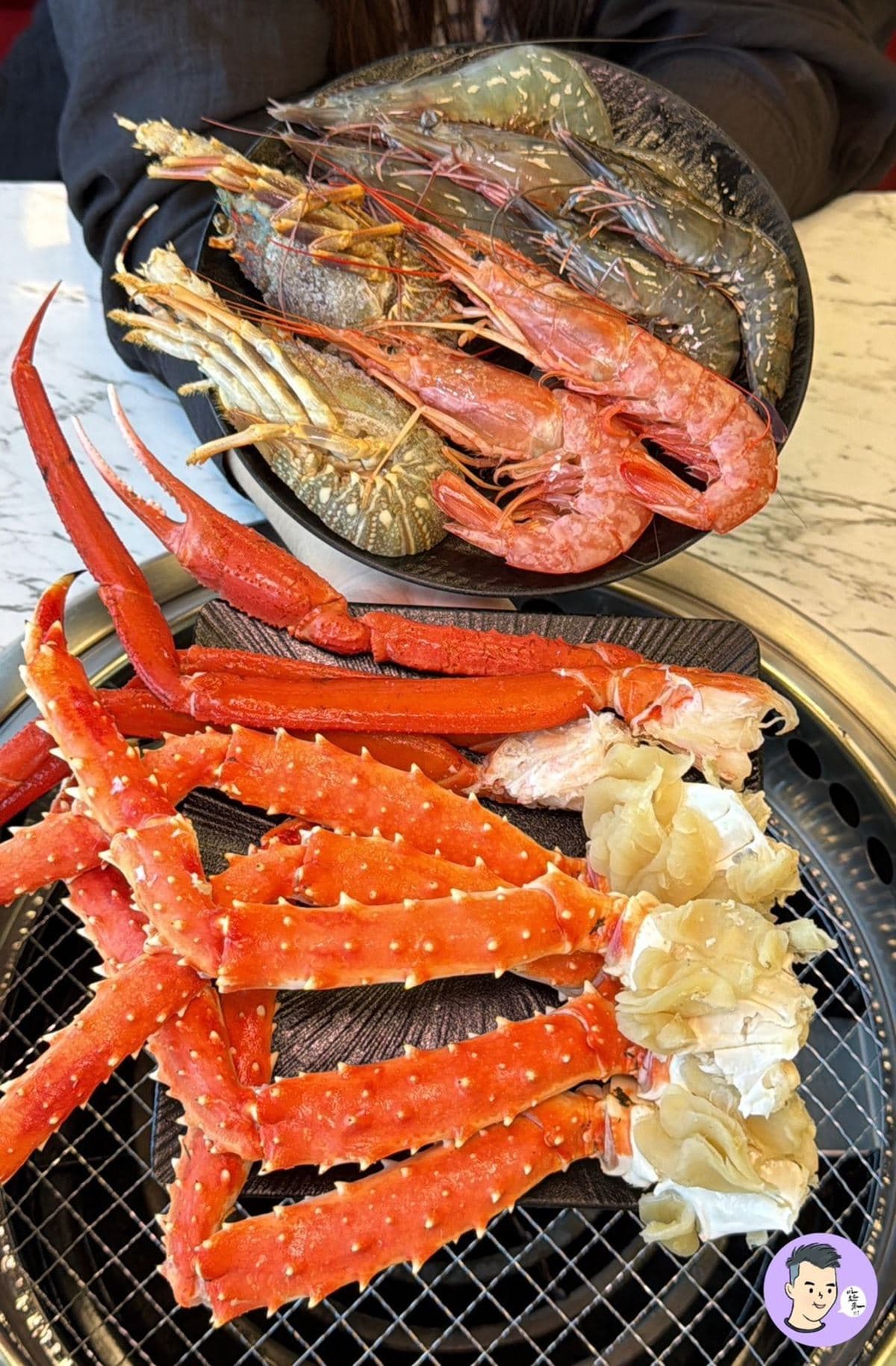 海鮮控必衝燒肉吃到飽!鱈場蟹、小青龍、天使紅蝦無限續,2人送日本A5和牛 海鮮控必衝燒肉吃到飽!鱈場蟹、小青龍、天使紅蝦無限續,2人送日本A5和牛