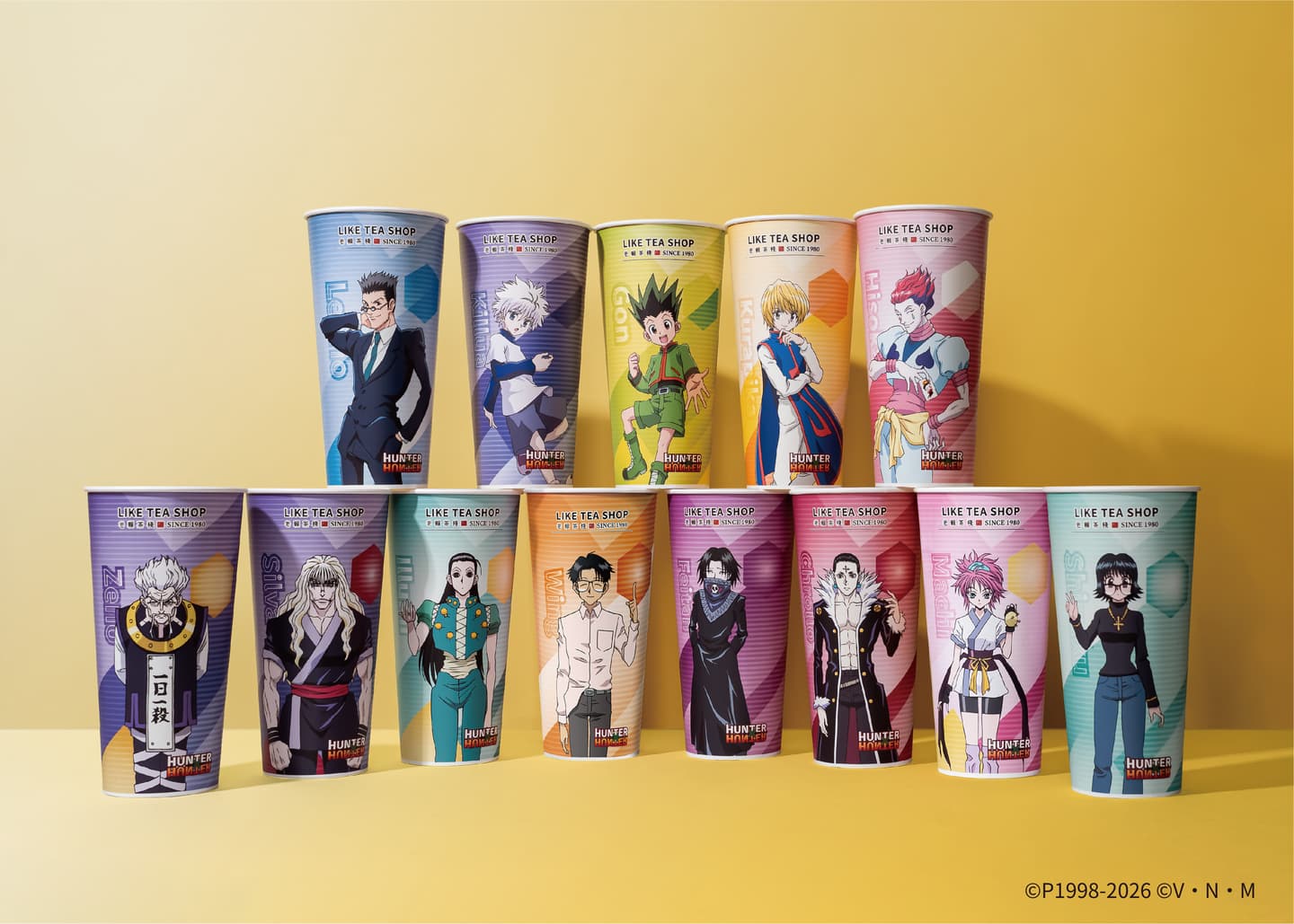 手搖買一送一!老賴茶棧白桃新品優惠,聯名日本動漫「獵人」必收13款角色 手搖買一送一!老賴茶棧白桃新品優惠,聯名日本動漫「獵人」必收13款角色