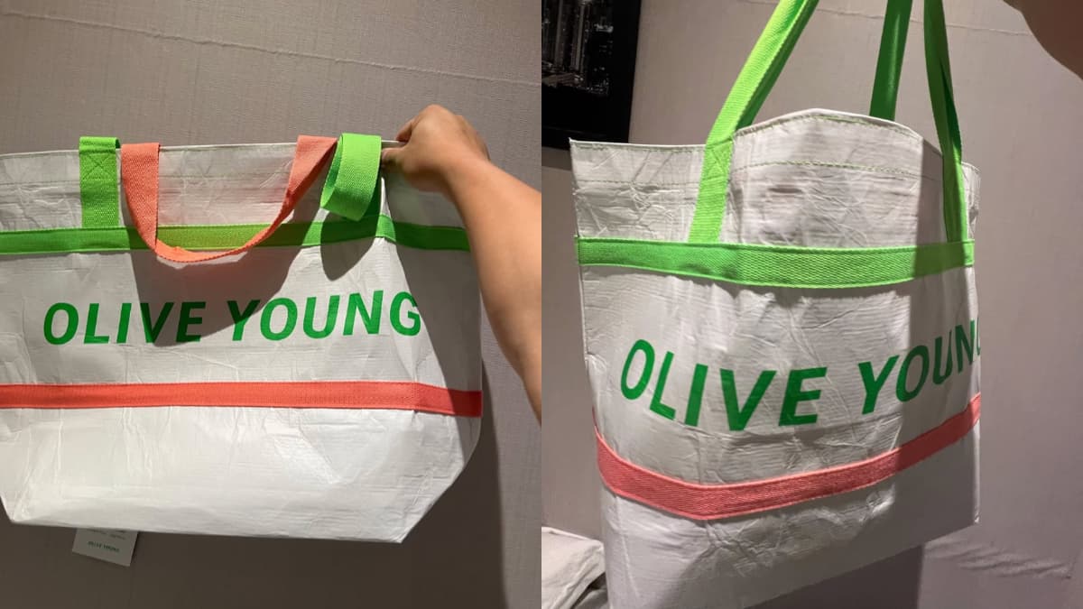 Olive Young購物袋爆紅!台幣68元另類伴手禮,一年半狂賣178萬個成旅韓必買 Olive Young購物袋爆紅!台幣68元另類伴手禮,一年半狂賣178萬個成旅韓必買