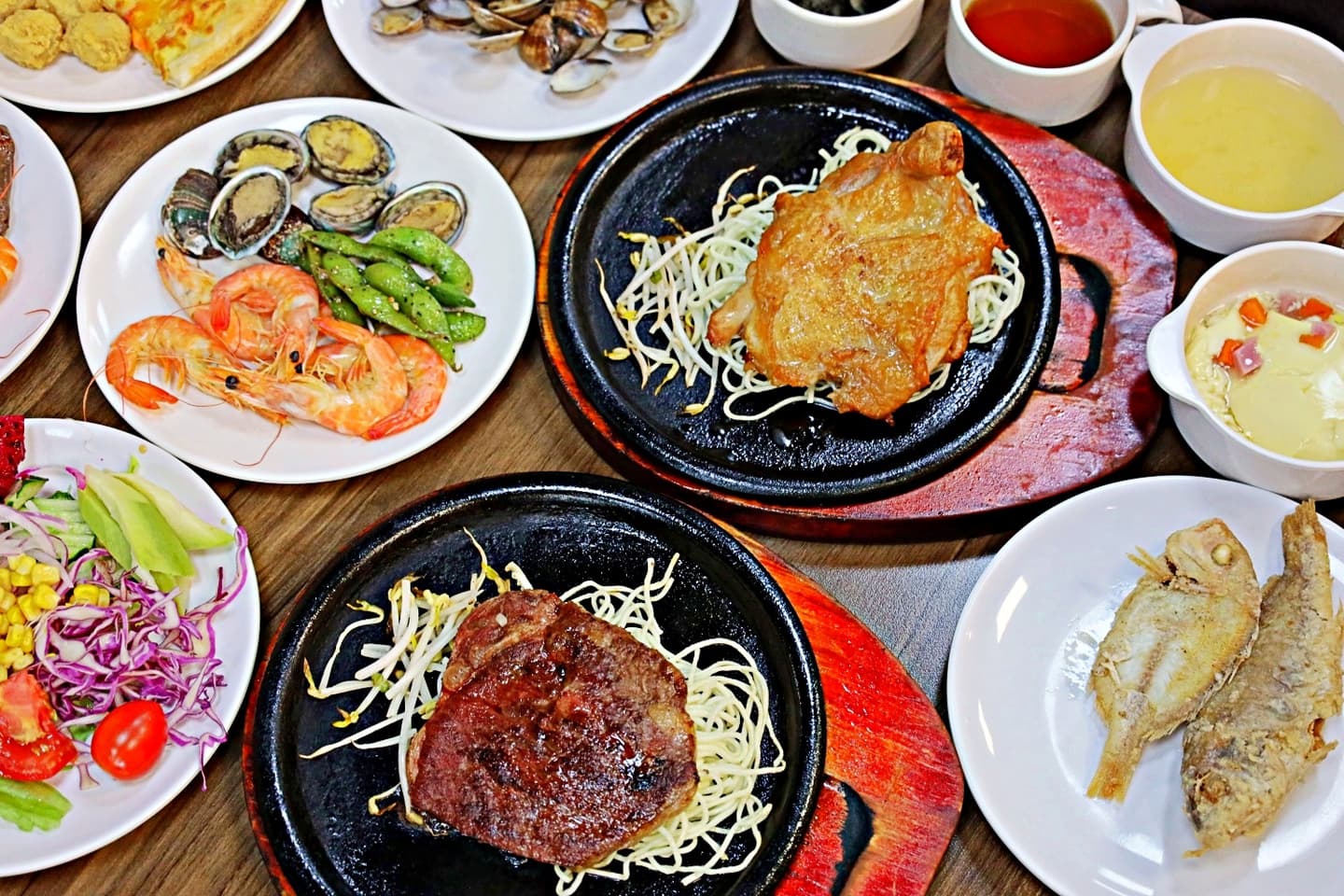 自助吧才是本體!桃園人氣牛排館399元披薩、海鮮、熱炒吃到飽,壽星享75折 自助吧才是本體!桃園人氣牛排館399元披薩、海鮮、熱炒吃到飽,壽星享75折