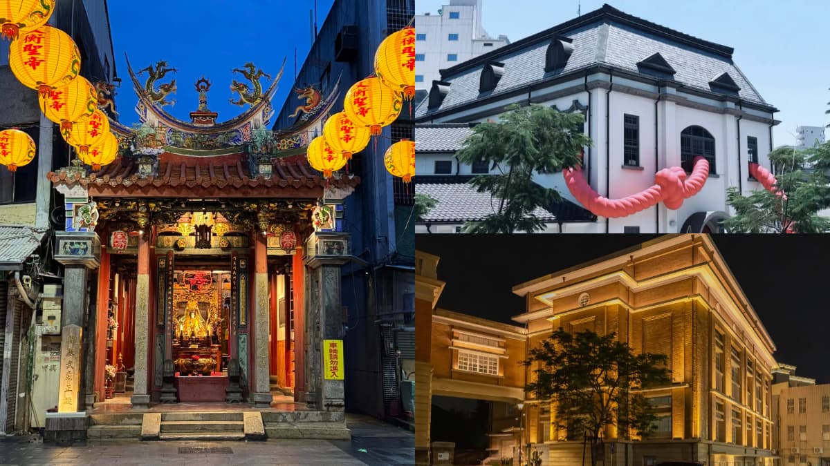 台南夜景升級!點亮8處古蹟,七夕出現「巨型紅線」、月老廟互動裝置必玩