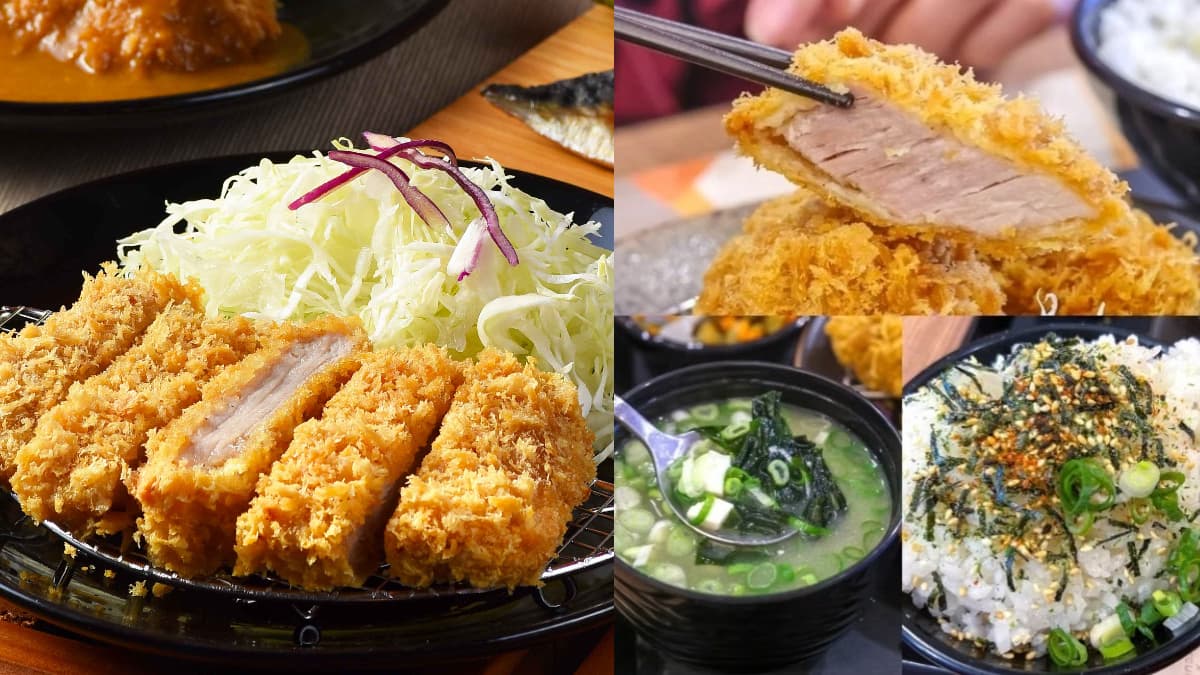 福勝亭「開運豬排定食」189元!免費續湯飯、高麗菜絲,加碼三商巧福送小菜