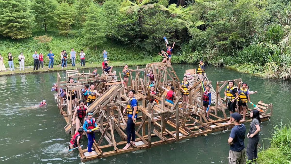 自己蓋樹屋!孩子當「小小建築師」,親自設計、木工打造「海上基地、木屋樂園」 自己蓋樹屋!孩子當「小小建築師」,親自設計、木工打造「海上基地、木屋樂園」