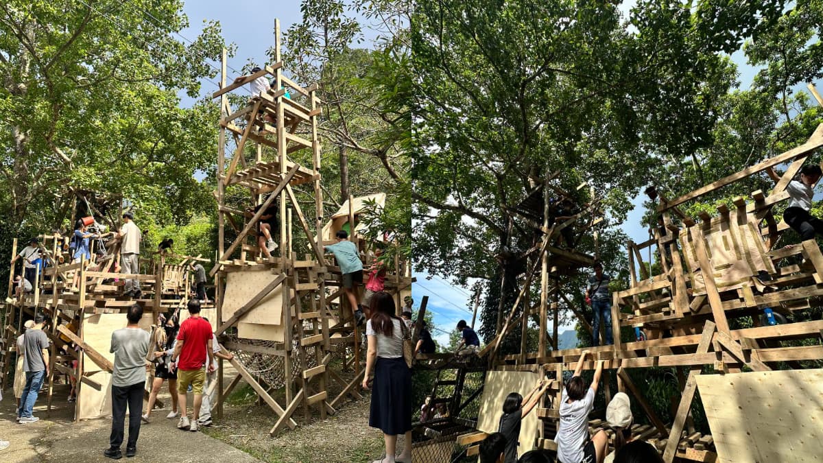 自己蓋樹屋!孩子當「小小建築師」,親自設計、木工打造「海上基地、木屋樂園」 自己蓋樹屋!孩子當「小小建築師」,親自設計、木工打造「海上基地、木屋樂園」