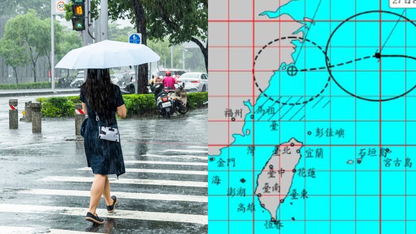艾陶颱風最快今生成!沙德爾逼近台灣、海警已發布,「這段期間」風雨最劇烈